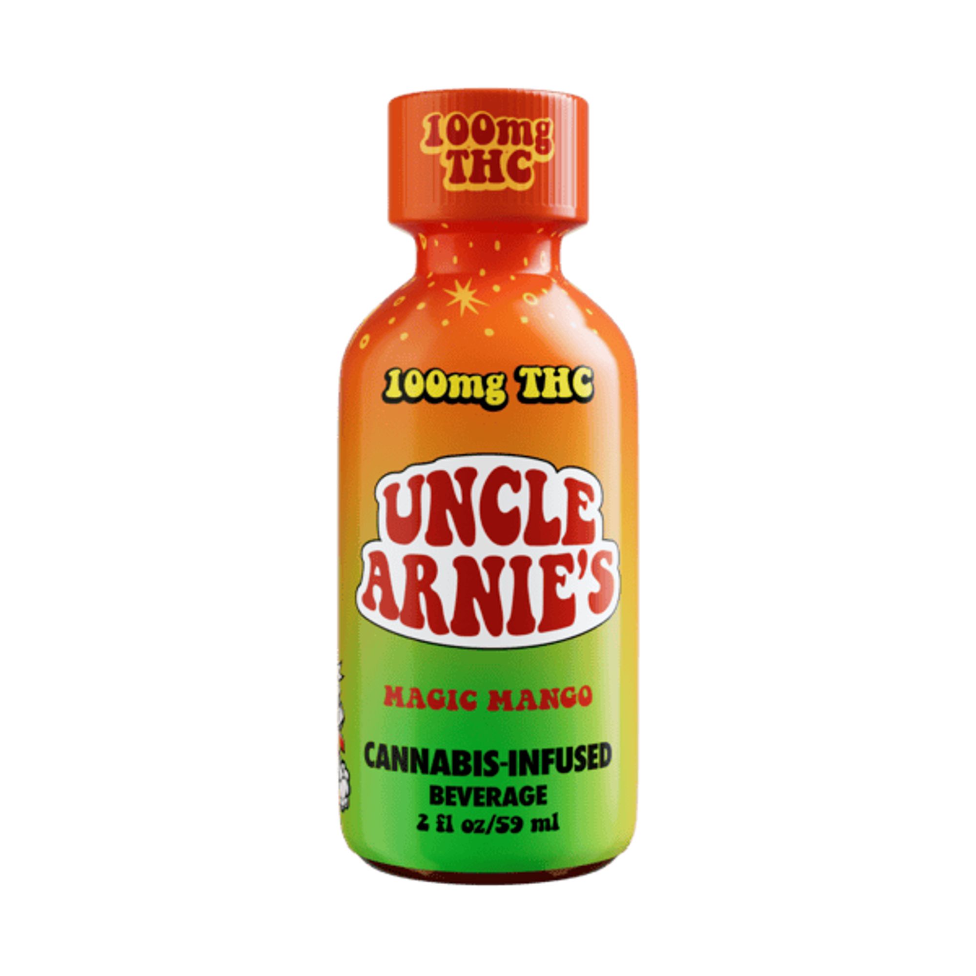 UNCLE ARNIES - THC SHOT - MAGIC MANGO - 100MG